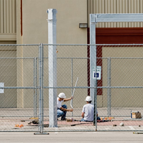 how long can i lease the temporary fence for my building site or event in Little Rock IL